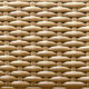 beige synthetic rattan