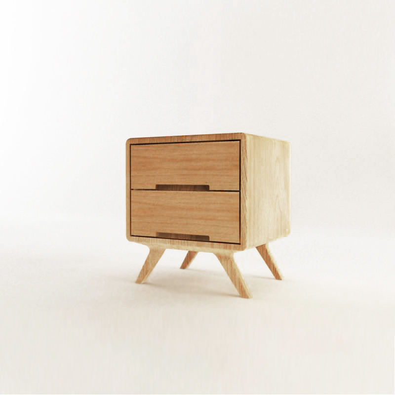 Groove Side Table